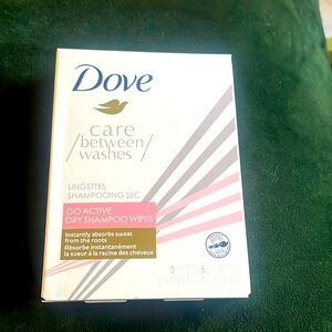 Dove Care Between Washes Dry Shampoo Wipes pc